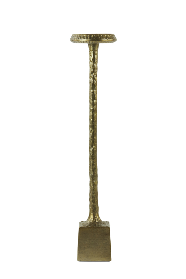 Candle holder 8x8x55 cm DAWUD antique bronze