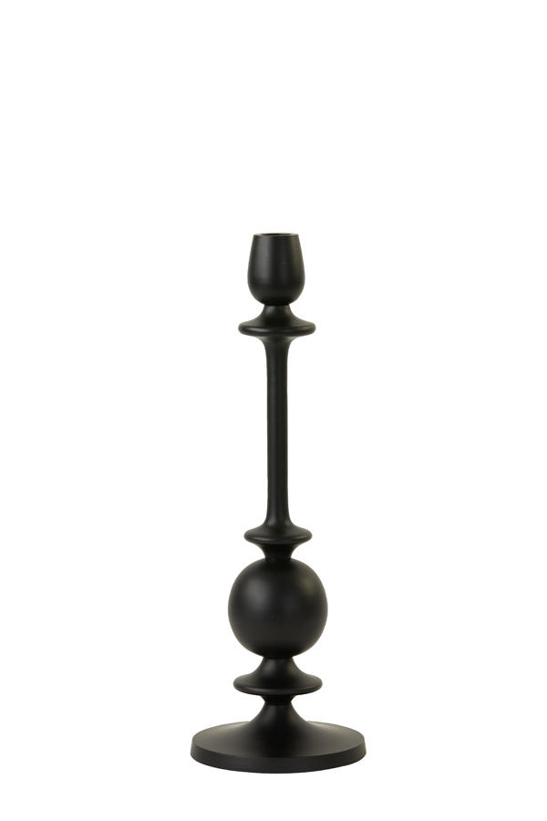Candle holder Ø13x40 cm AMERA matt black