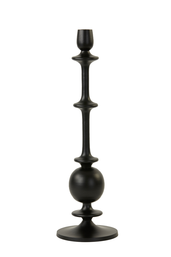 Candle holder Ø15x50 cm AMERA matt black