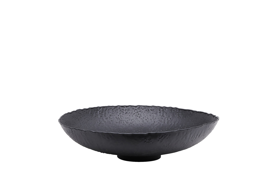 Dish Ø41x11 cm NEVA matt black