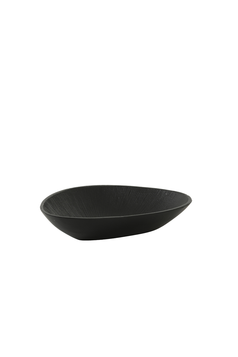 Dish 25x17,5x4,5 cm BENJAMIN black