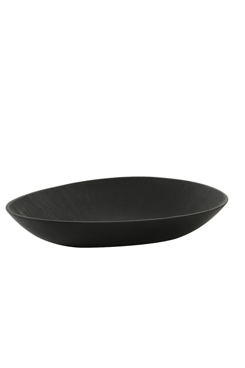 Dish 35x25x5,5 cm BENJAMIN black