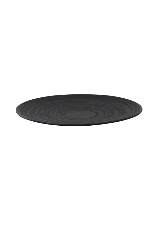 Dish Ø37,5x3,5 cm LARRE matt black