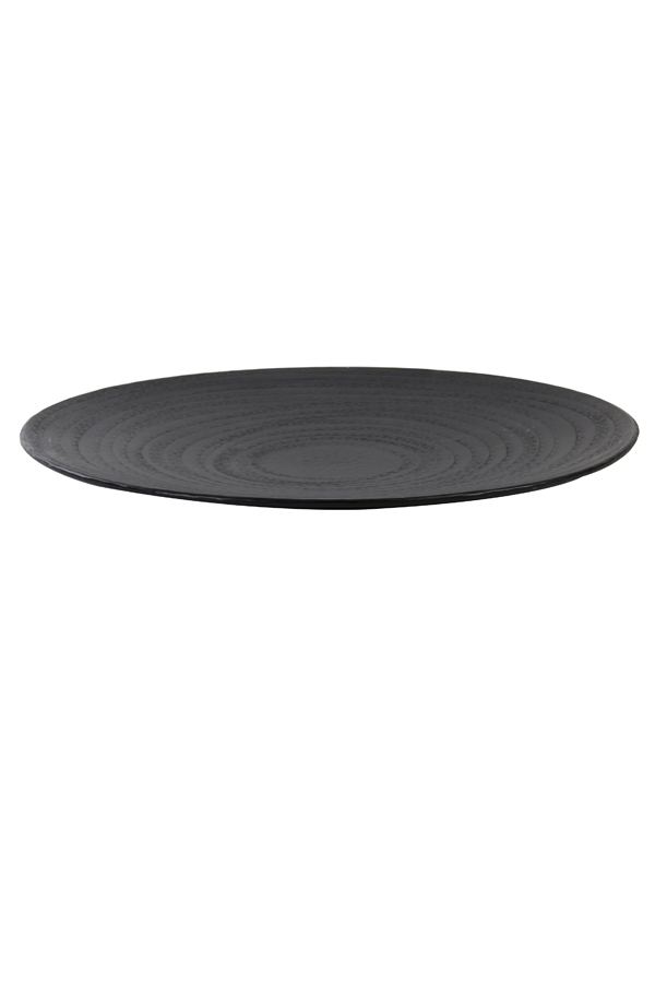 Dish Ø47x5 cm LARRE matt black