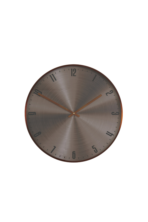 Clock Ø53 cm IPERA antique copper