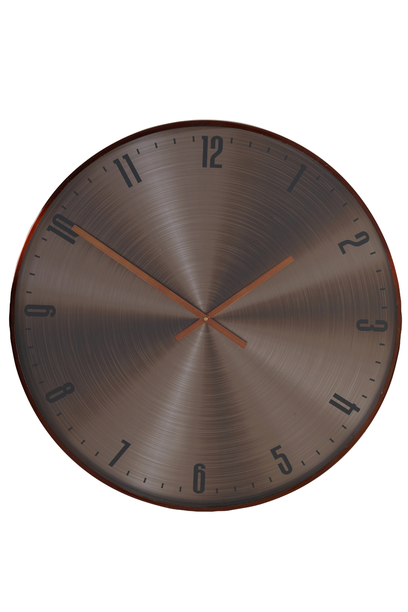 Clock Ø74 cm IPERA antique copper