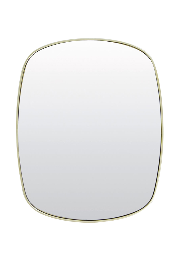 Mirror 36x1,5x55 cm BRALO clear glass+gold