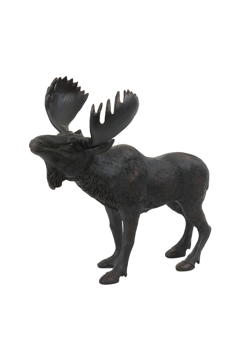 Ornament 37x20x34 cm MOOSE matt black