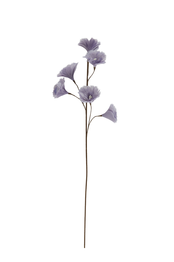 Ornament 6 flowers 25x90 cm FLOWER lilac