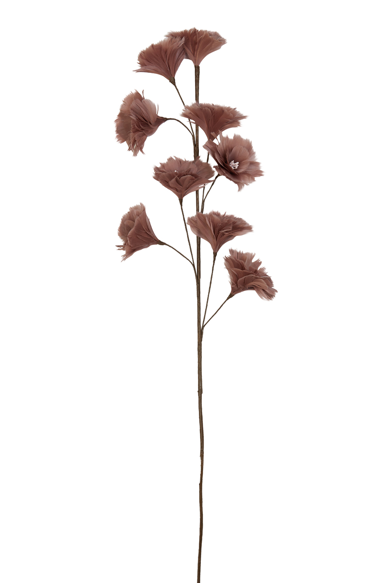 Ornament 9 flowers 25x110 cm FLOWER old pink