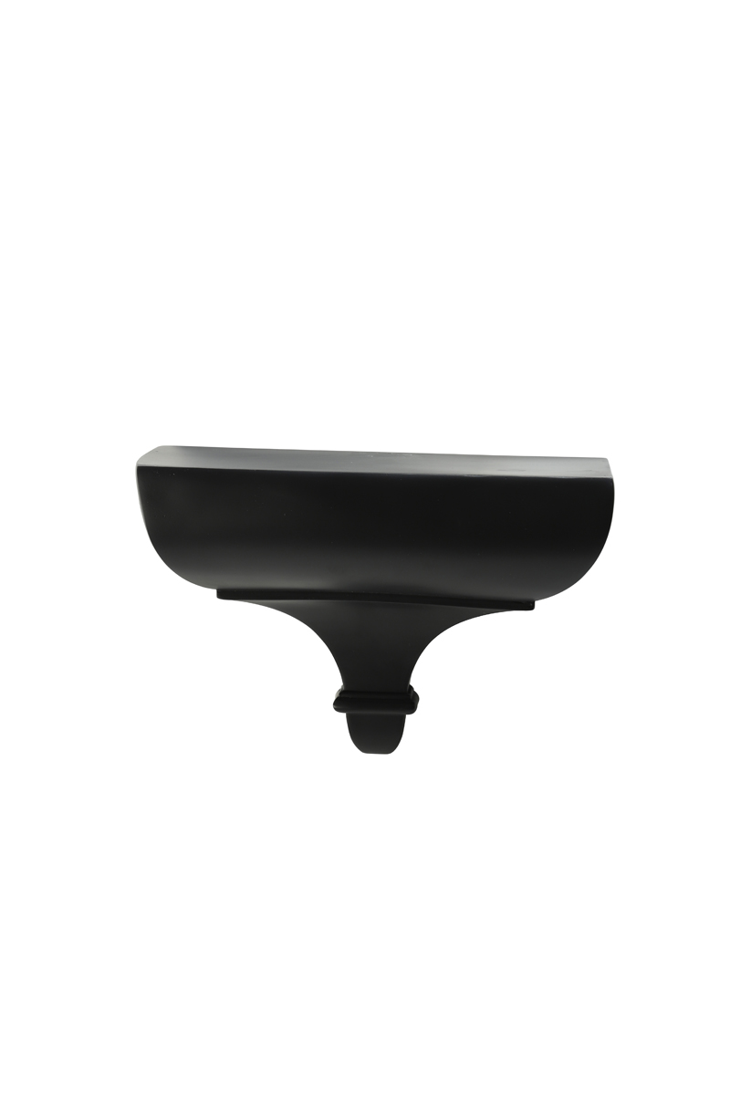 Wall shelf 30,5x15,5x20 cm JOWELA matt black