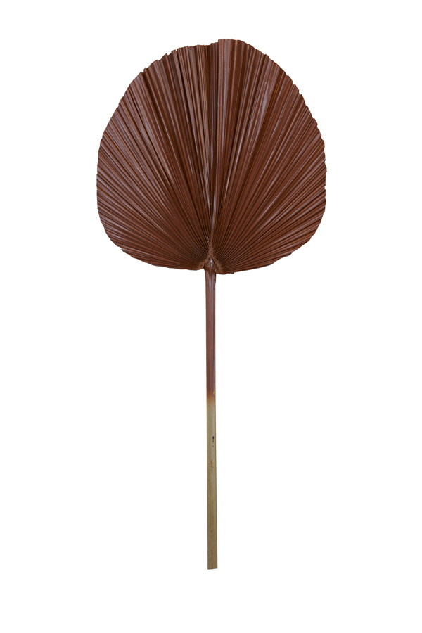 Ornament 39x87 cm PLANTAE cognac brown