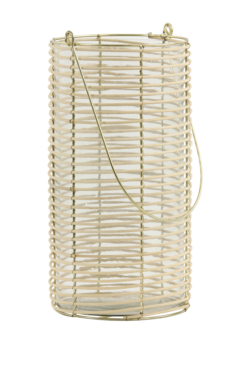 Hurricane Ø14x30 cm OSANA bamboo natural