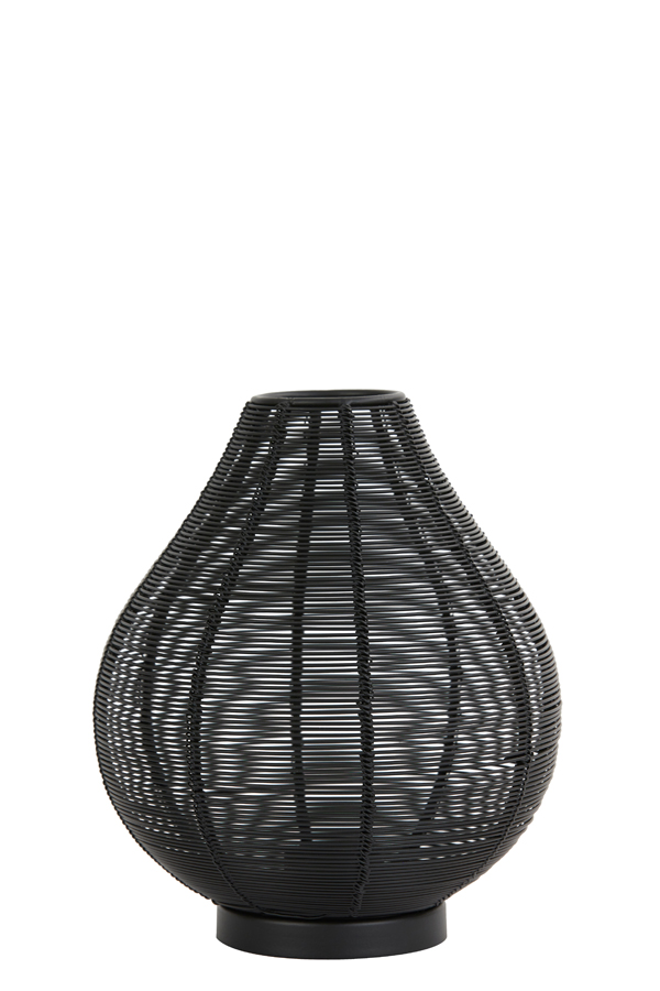 Tealight Ø18x21 cm SUNEKU matt black