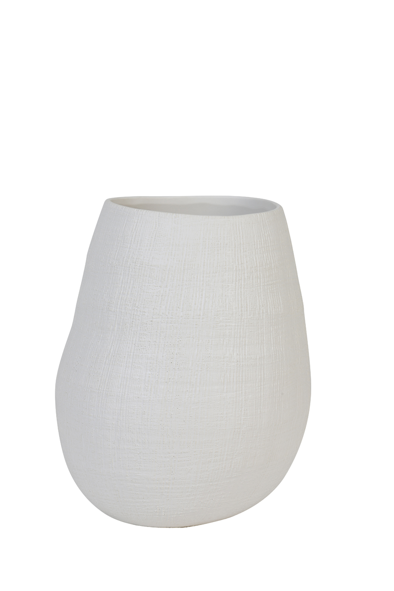 Vase Ø26x31,5 cm GIORGIA ceramics matt cream