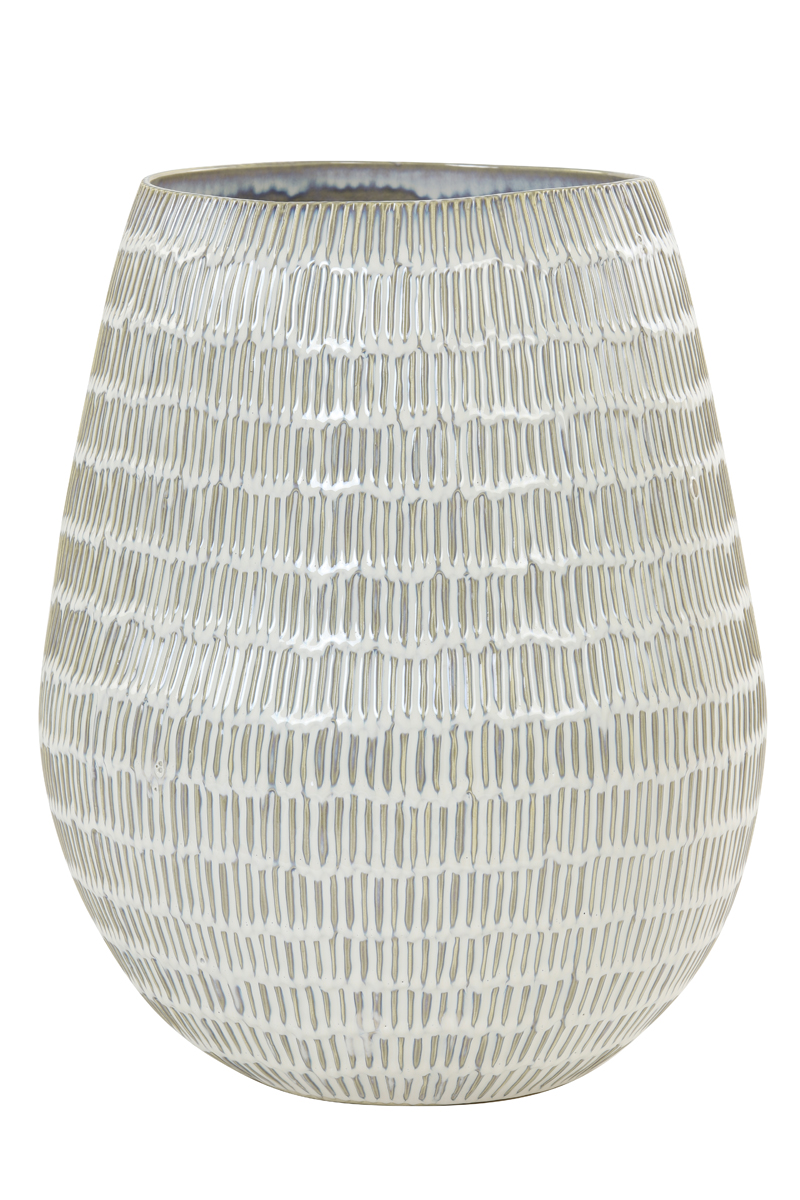Vase Ø32x39,5 cm GIORGIA ceramics cream-beige