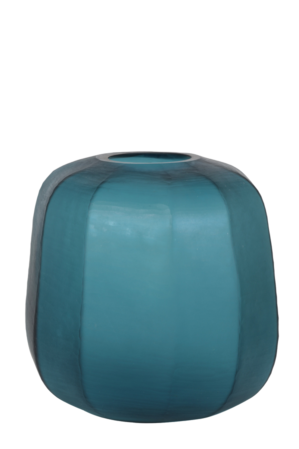 Vase Ø33x32 cm PACENGO glass blue