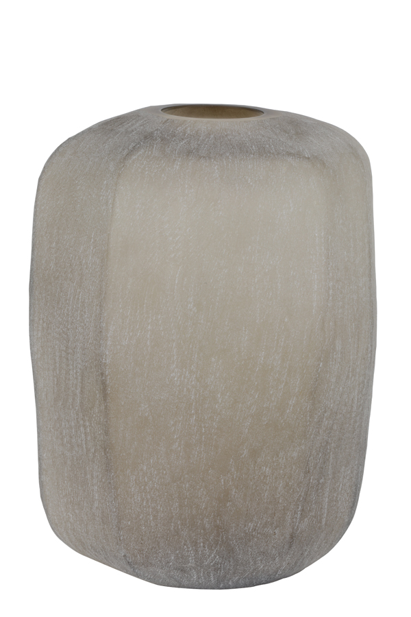 Vase Ø33x42 cm PACENGO glass light brown