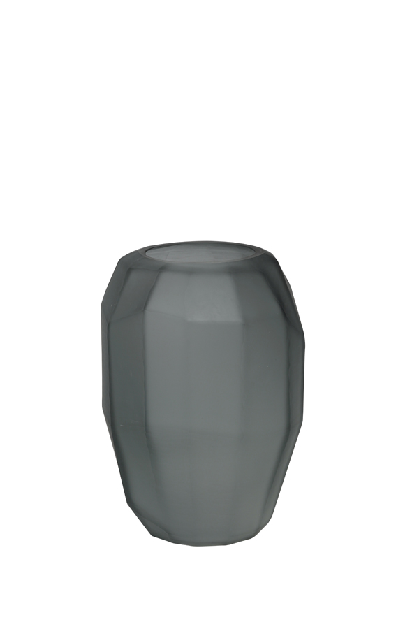 Vase 19x19x28 cm FLAMENGO light grey