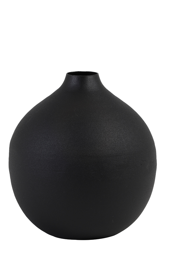 Vase deco Ø11x13 cm RAYAT matt black