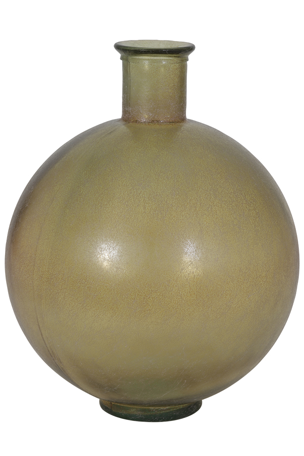 Vase Ø34x44 cm SOSSANO glass amber