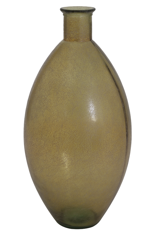 Vase Ø29x59 cm SOSSANO glass amber