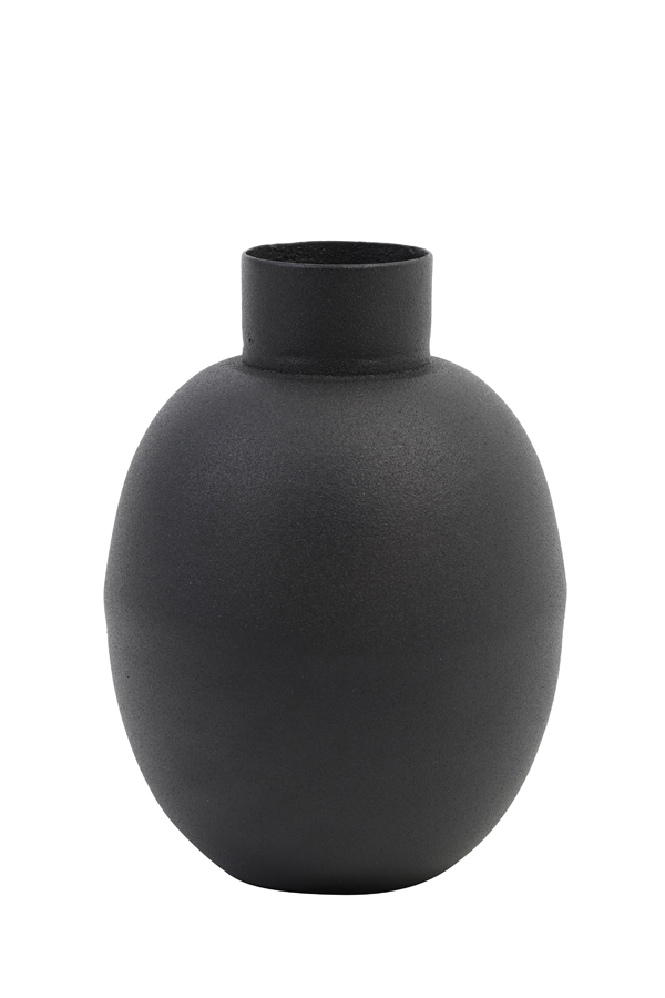 Vase deco Ø10,5x14 cm BINCO matt black