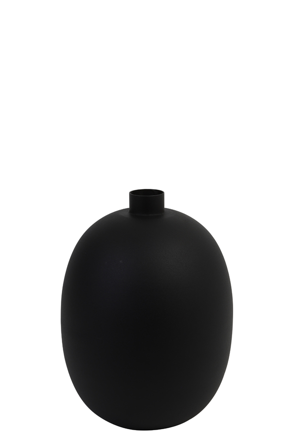 Vase deco Ø23x30 cm BINCO matt black
