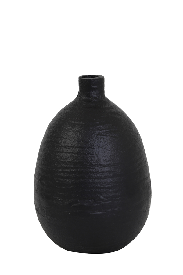 Vase deco Ø13x17 cm MOLZA black