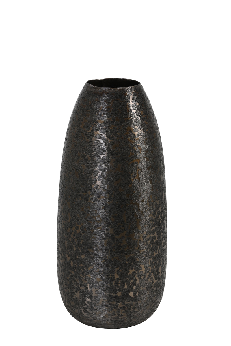 Vase deco Ø20x42 cm GIVRIN antique copper