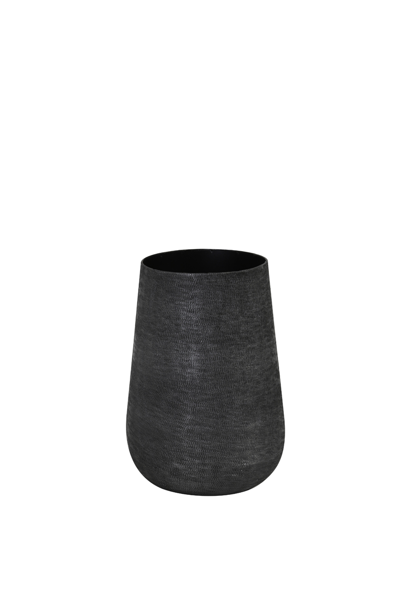 Vase deco Ø11,5x17 cm GIVRON matt black