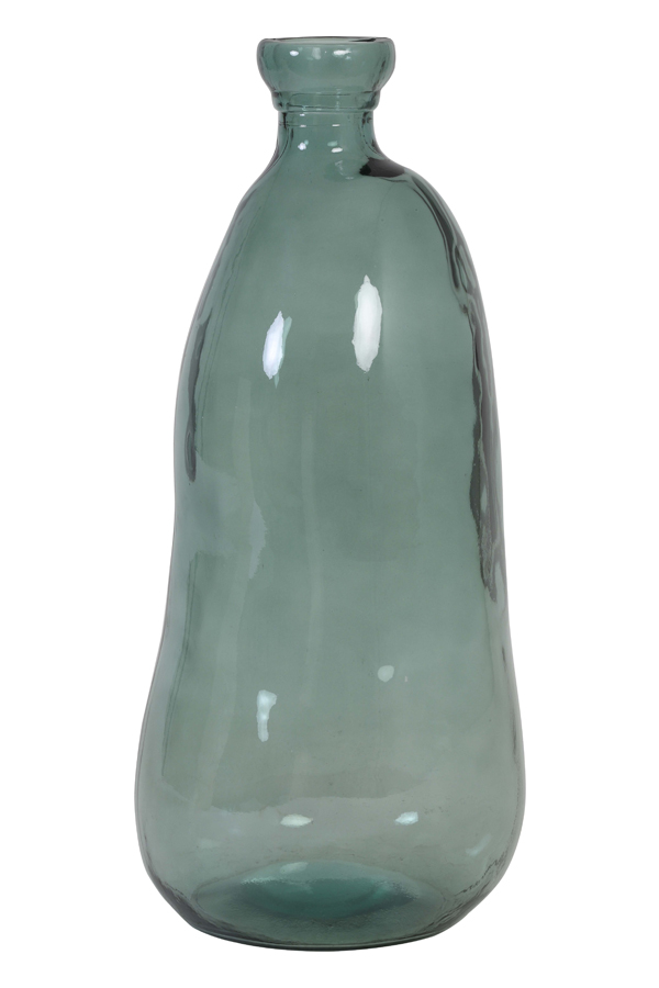 Vase Ø22x51 cm LIDO glass green