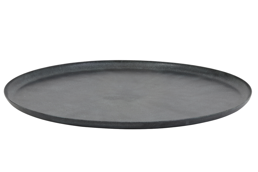 Tray Ø60x2,5 cm HEROYA raw blue black