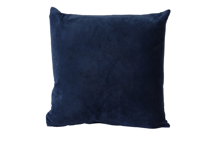 Cushion 50x50 cm KHIOS velvet dark blue