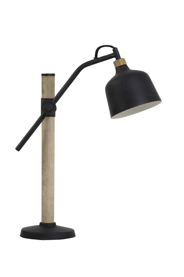 Desk lamp E14 30x16x44 cm BANU wood black