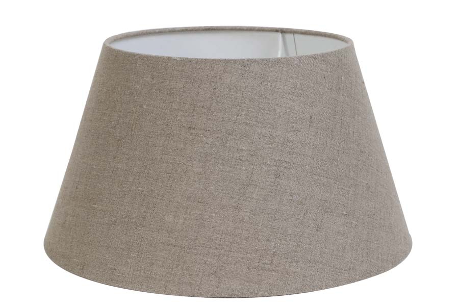 Shade round 40-30-22 cm DARK LINEN