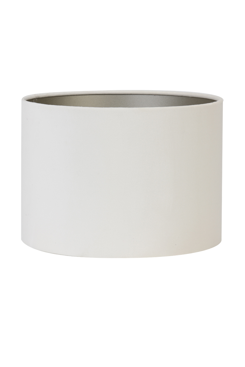 Shade cylinder 20-20-15 cm VELOURS off white