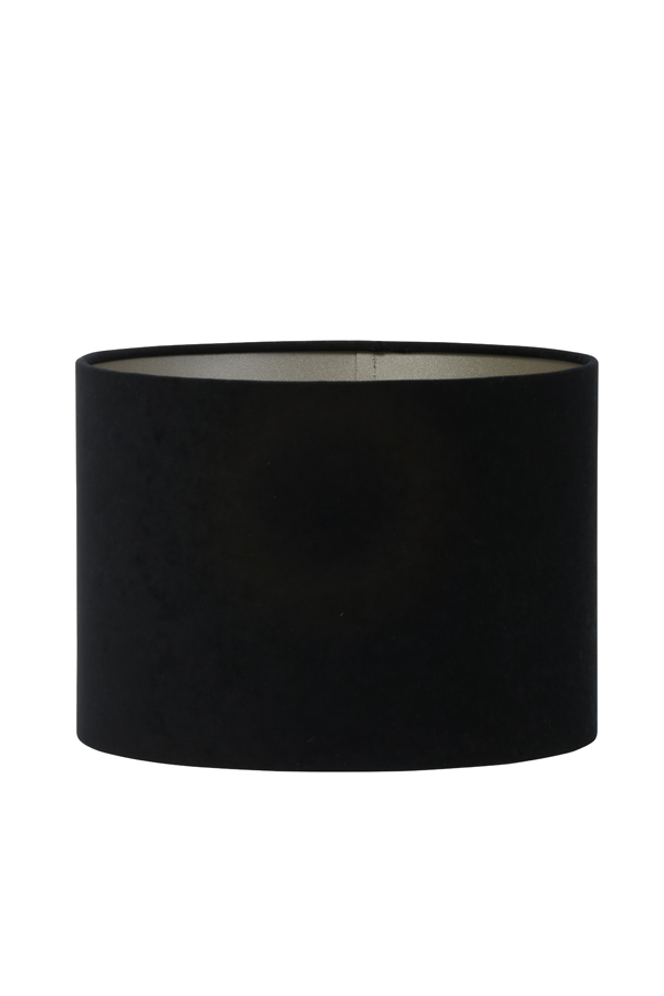 Shade cylinder 25-25-18 cm VELOURS black-taupe