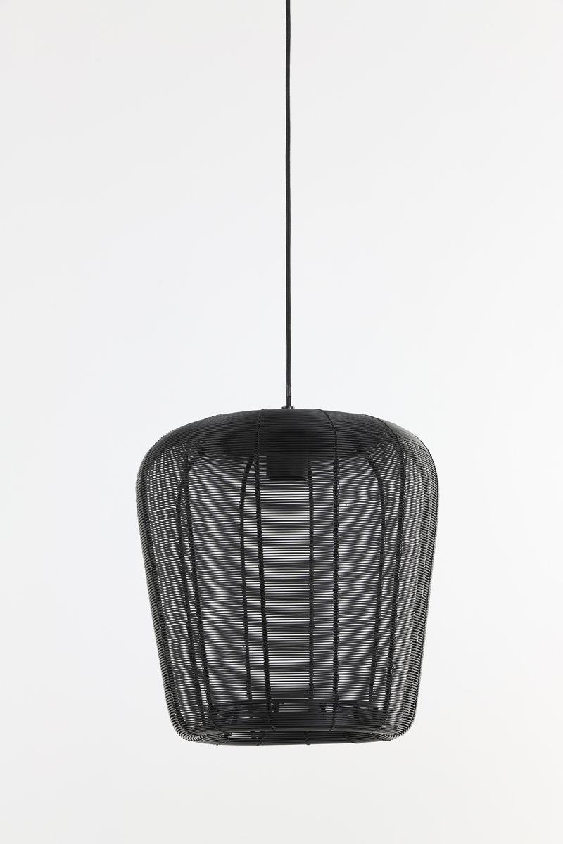 Hanging lamp Ø28x30 cm ADETA matt black