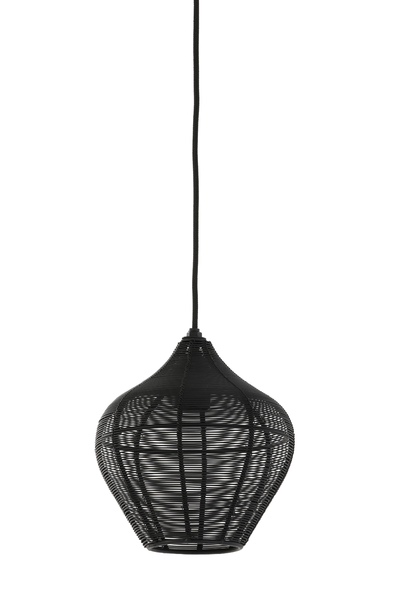 Hanging lamp Ø20x22 cm ALVARO matt black