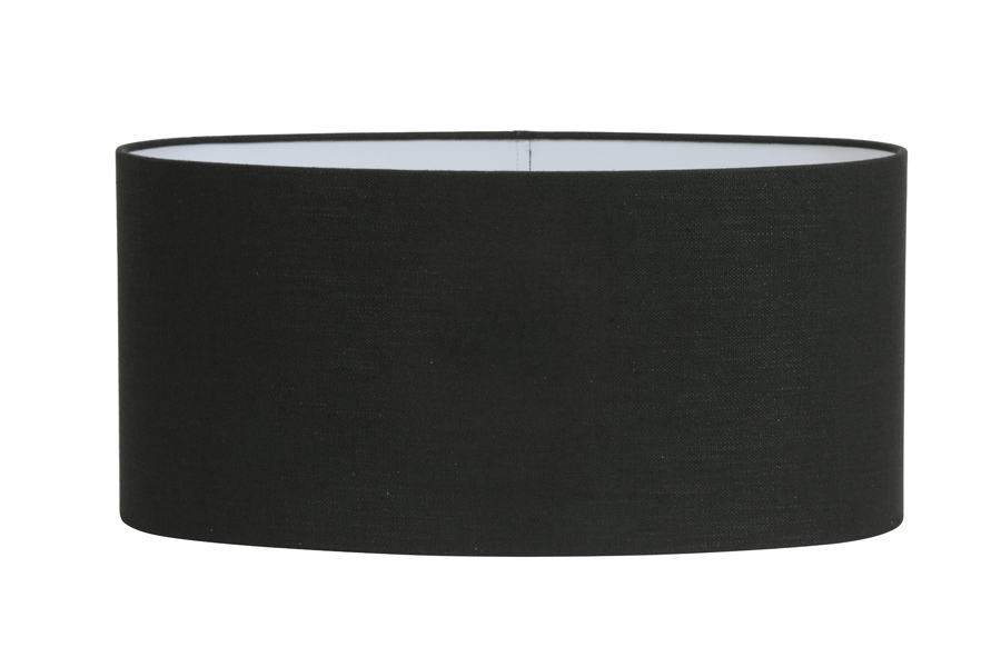 Shade oval straight slim 38-17,5-19 cm LIVIGNO anthracite