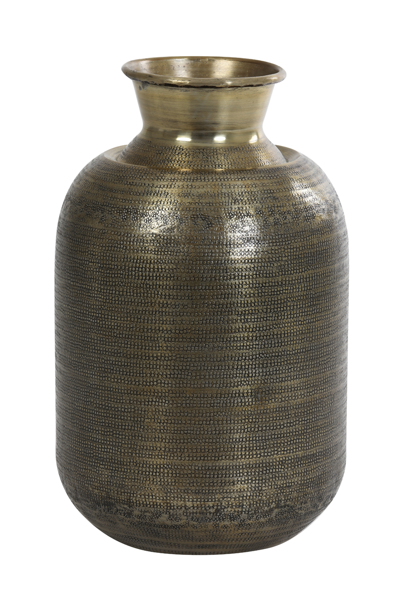 Vase deco Ø23x42 cm PERROY antique bronze