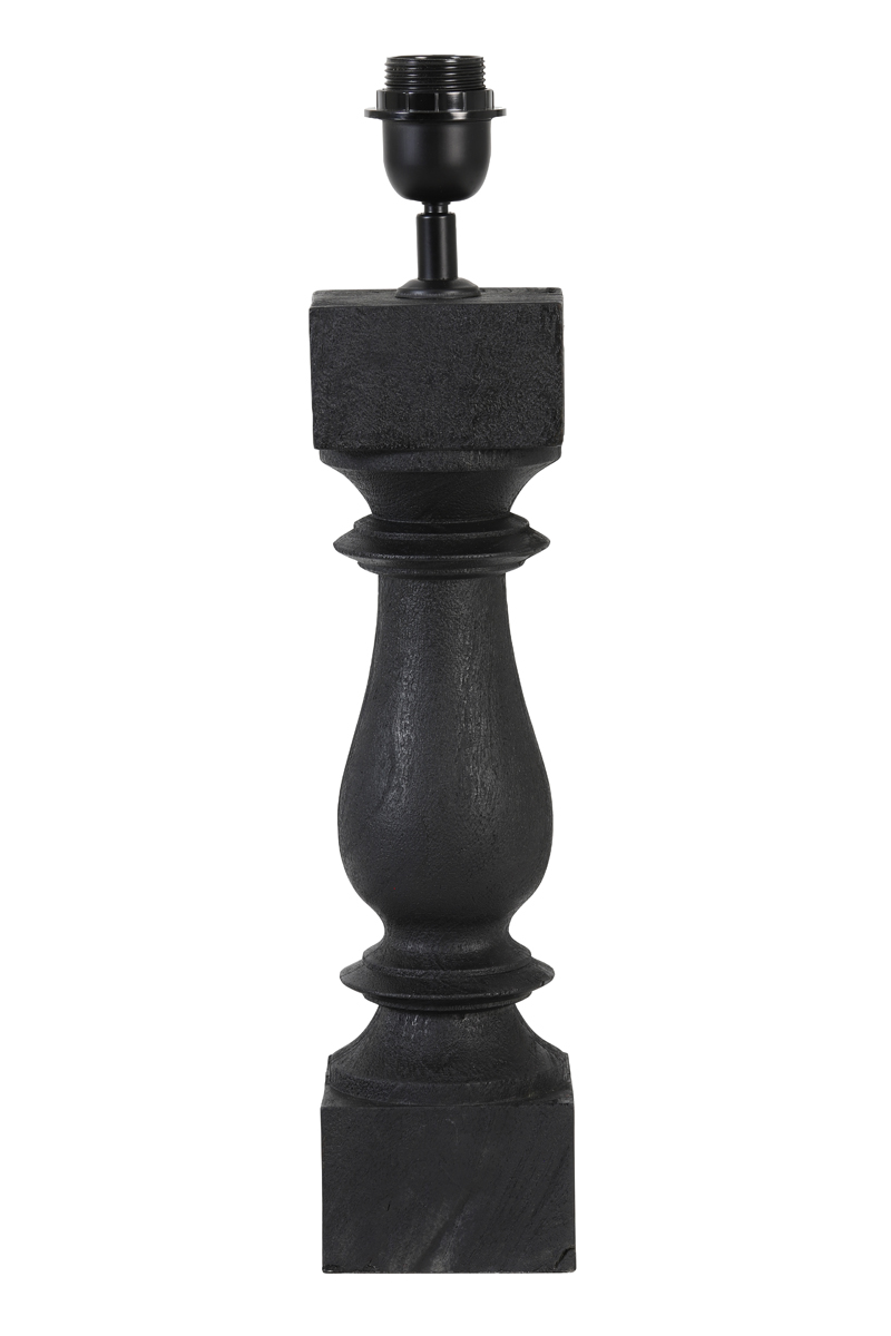 Lamp base 10x10x38 cm CUMANI wood black