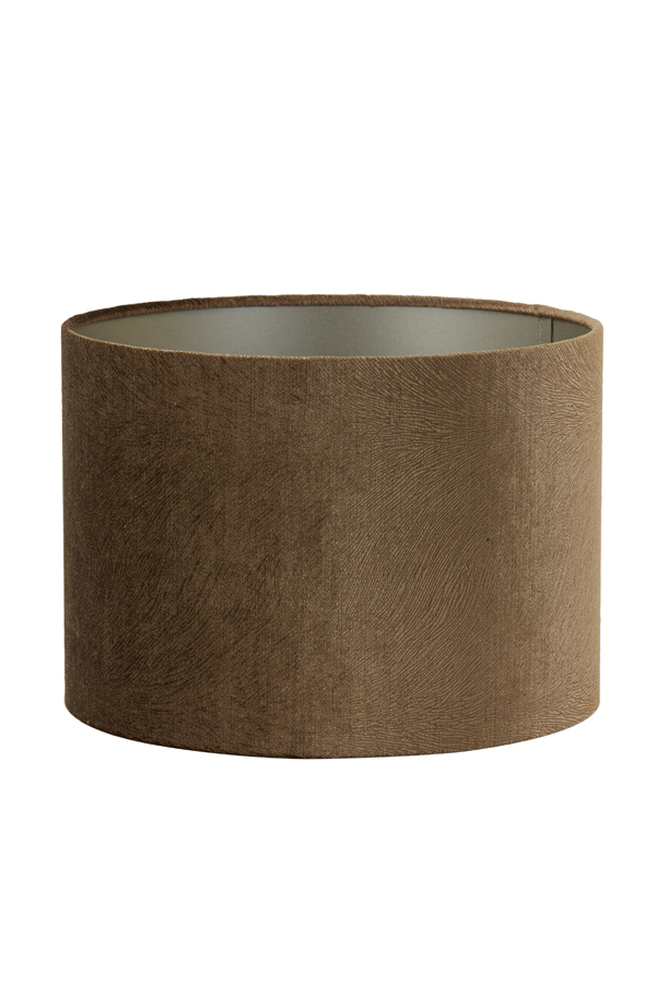 Shade cylinder 30-30-21 cm LUBIS brown