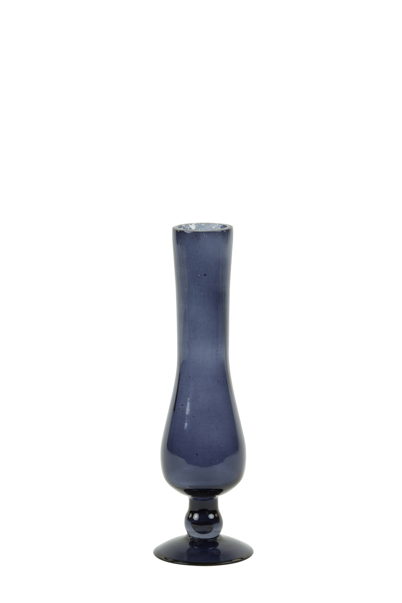 Vase Ø9,5x27 cm BARIRO glass anthracite
