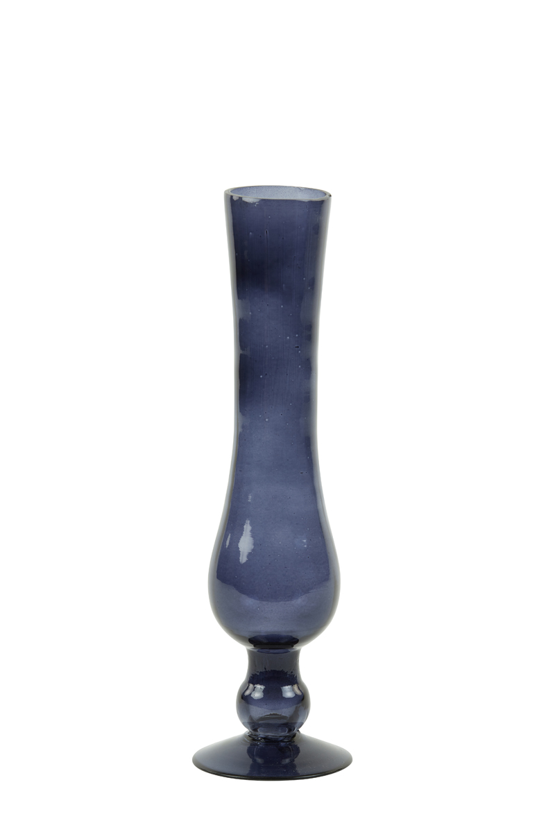 Vase Ø10x34 cm BARIRO glass anthracite