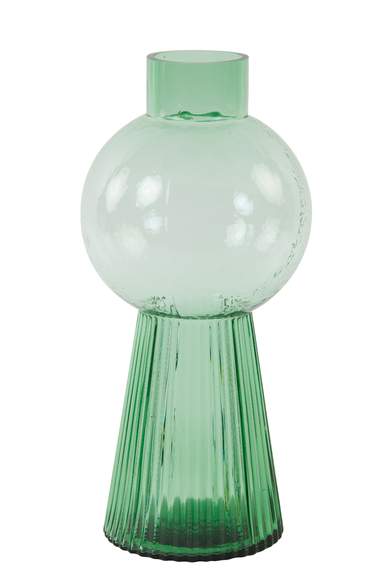 Vase Ø19x40 cm RALA glass olive green