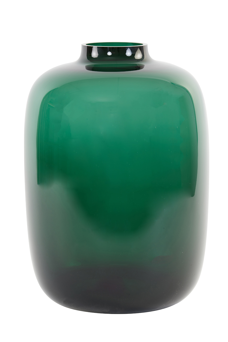 Vase Ø24x56 cm KEIRA glass green