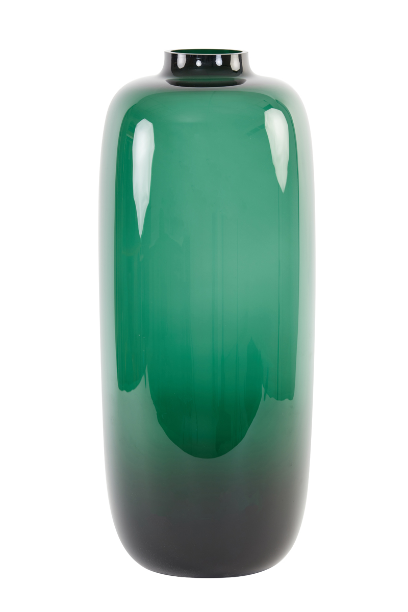 Vase Ø30x70 cm KEIRA glass green