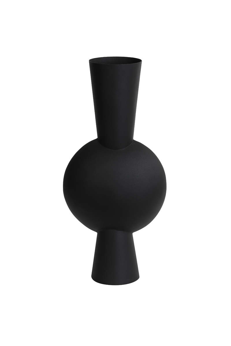 Vase 15x12,5x53 cm KAVANDU matt black